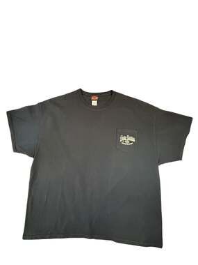 Vintage Harley-Davidson Nassau Bahamas Pirate Graphic Pocket T-Shirt 3XL